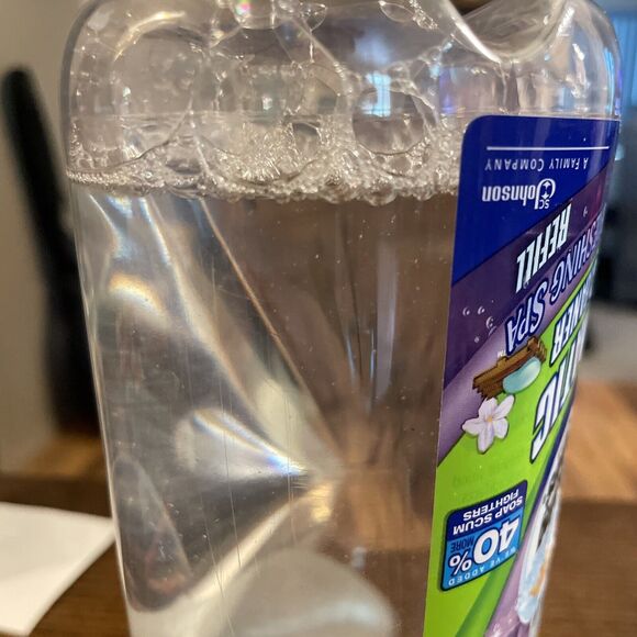 Scrubbing Bubbles Automatic Shower Cleaner Refreshing Spa Refill 34 oz Purple - Picture 3 of 3